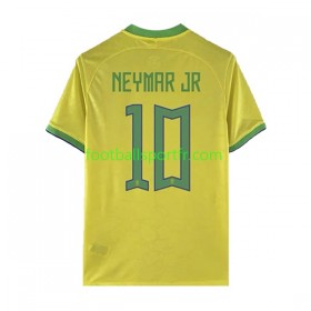Tenue Brésil Neymar JR 10 Domicile World Cup 2022 Maillot de Foot